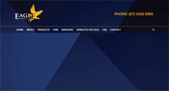 Desktop Screenshot of eagleforklifts.com.au
